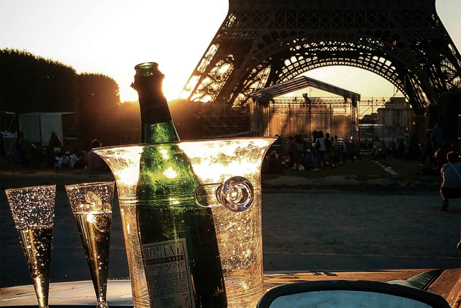 Privat omvisning i Paris by Night med champagne
