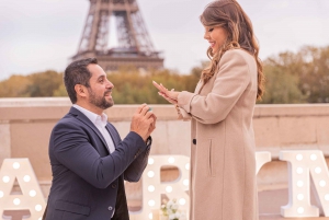 Proposta 'Sposami' - Lettere grandi - Pianificatore di proposte di matrimonio a Parigi