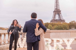 Proposta 'Sposami' - Lettere grandi - Pianificatore di proposte di matrimonio a Parigi