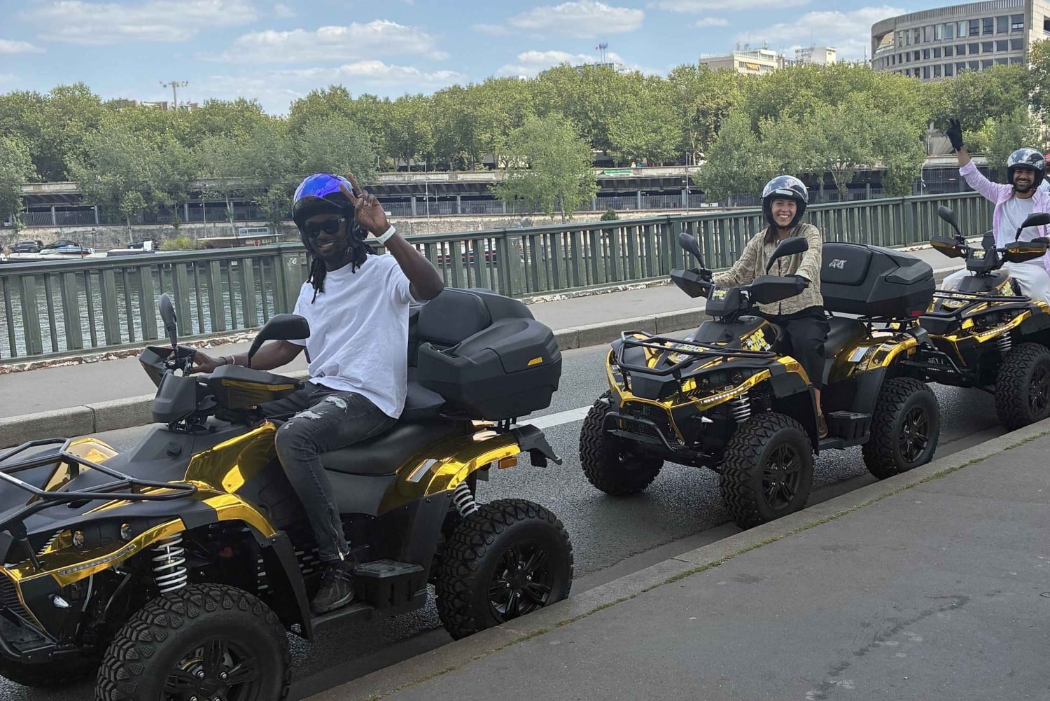 Balade en quad à la découverte des monuments Parisiens