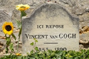 Pienryhmä Giverny ja Van Goghin huone Auversissa Pariisista käsin