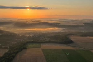 Syd for Paris: flyvning i varmluftballon