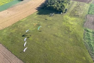 Юг Парижа: полет Discovery на парамоторе