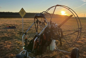 Юг Парижа: полет Discovery на парамоторе