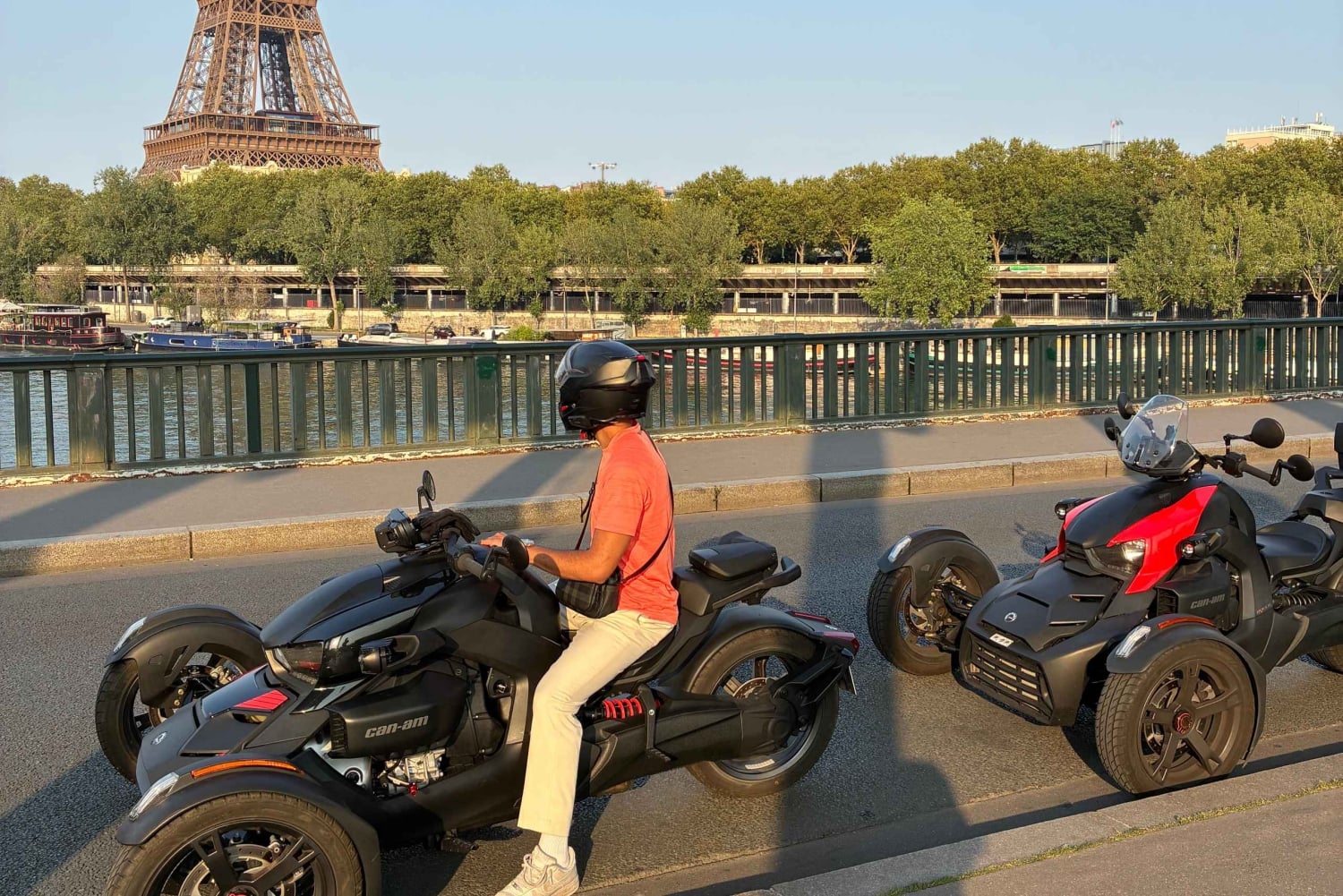 Visita a Paris em Can-Am Ryker de 3 rodas – A experiência exclusiva em Paris