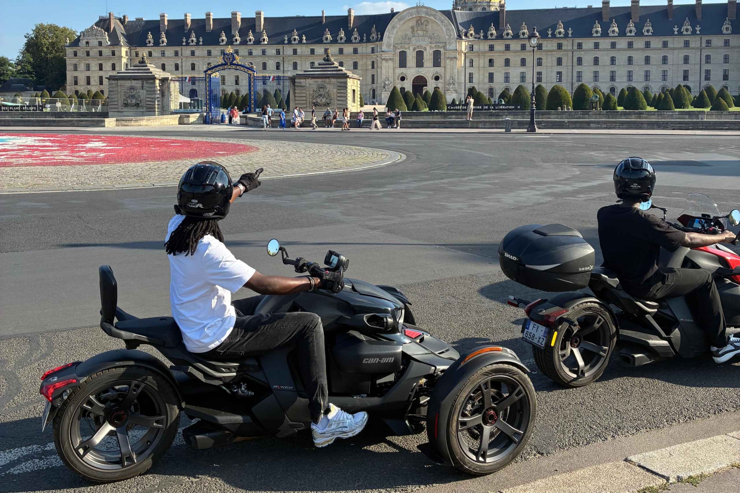 Visita a Paris em Can-Am Ryker de 3 rodas – A experiência exclusiva em Paris
