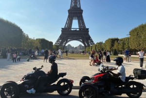 Visita a Paris em Can-Am Ryker de 3 rodas – A experiência exclusiva em Paris