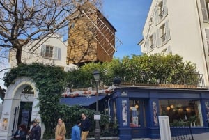 Kierros Montmartren kaupunginosassa italiankielisellä paikallisoppaalla