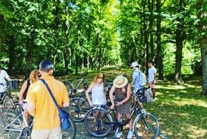 Versailles: Guidad tur med golfbilar och cyklar, Hamlet+fontäner