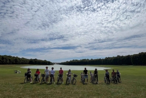 Versailles: Guidad tur med golfbilar och cyklar, Hamlet+fontäner