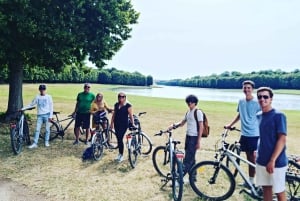Versailles: Guidad tur med golfbilar och cyklar, Hamlet+fontäner