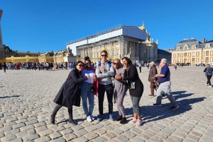 Versailles: Guidad tur med golfbilar och cyklar, Hamlet+fontäner