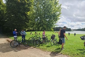 Versailles: Guidad tur med golfbilar och cyklar, Hamlet+fontäner