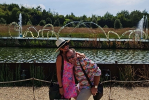 Versailles: Guidad tur med golfbilar och cyklar, Hamlet+fontäner