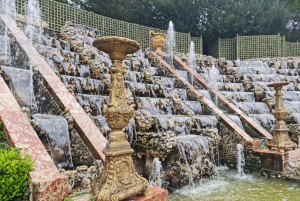 Versailles: Guidad tur med golfbilar och cyklar, Hamlet+fontäner
