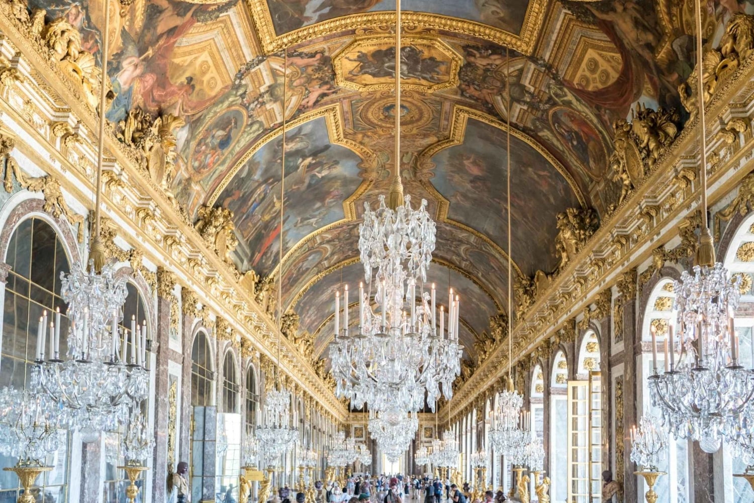 Excursão rápida ao Palácio de Versalhes, jardins e propriedade do Trianon