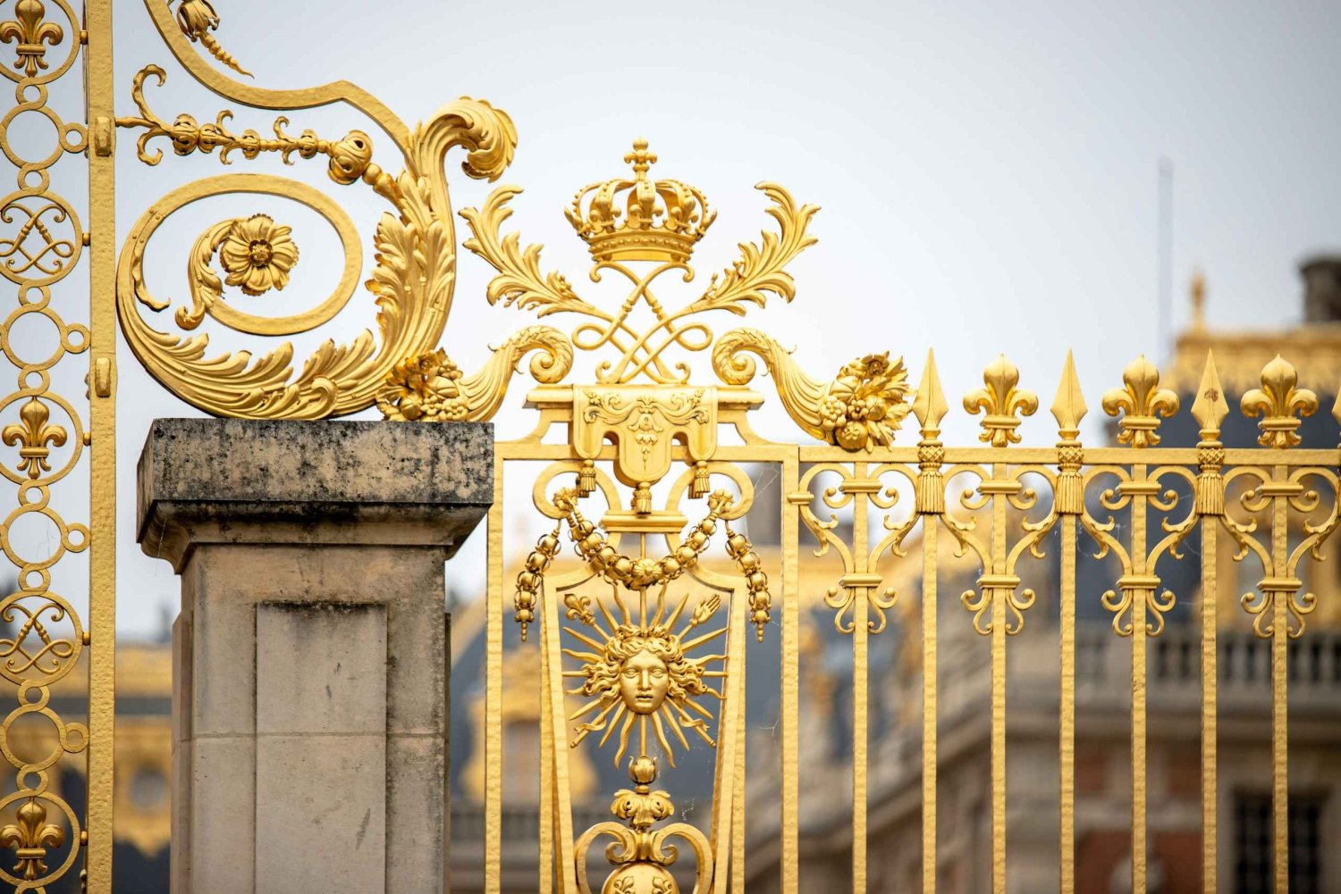 Guidet tur i Versailles-slottet og adgang til haverne 10 PPL
