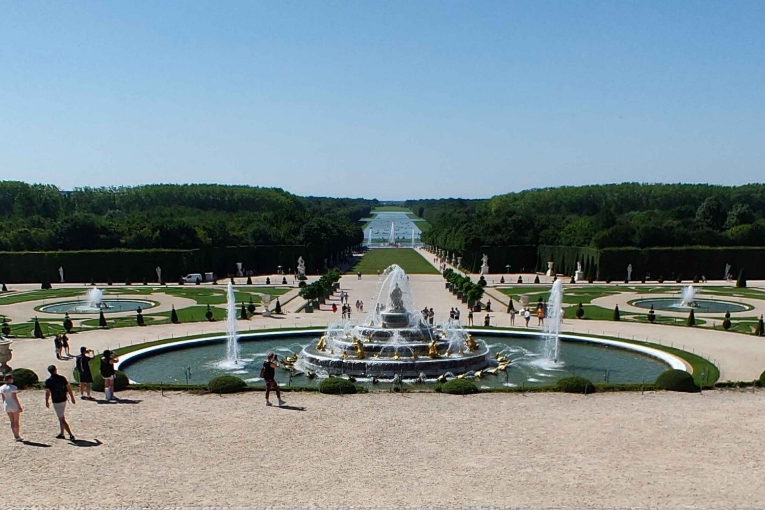 Versalles: Visita guiada privada a los jardines y ticket de acceso al palacio