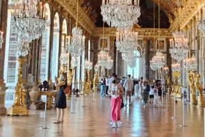 Versalles: Visita guiada privada a los jardines y ticket de acceso al palacio