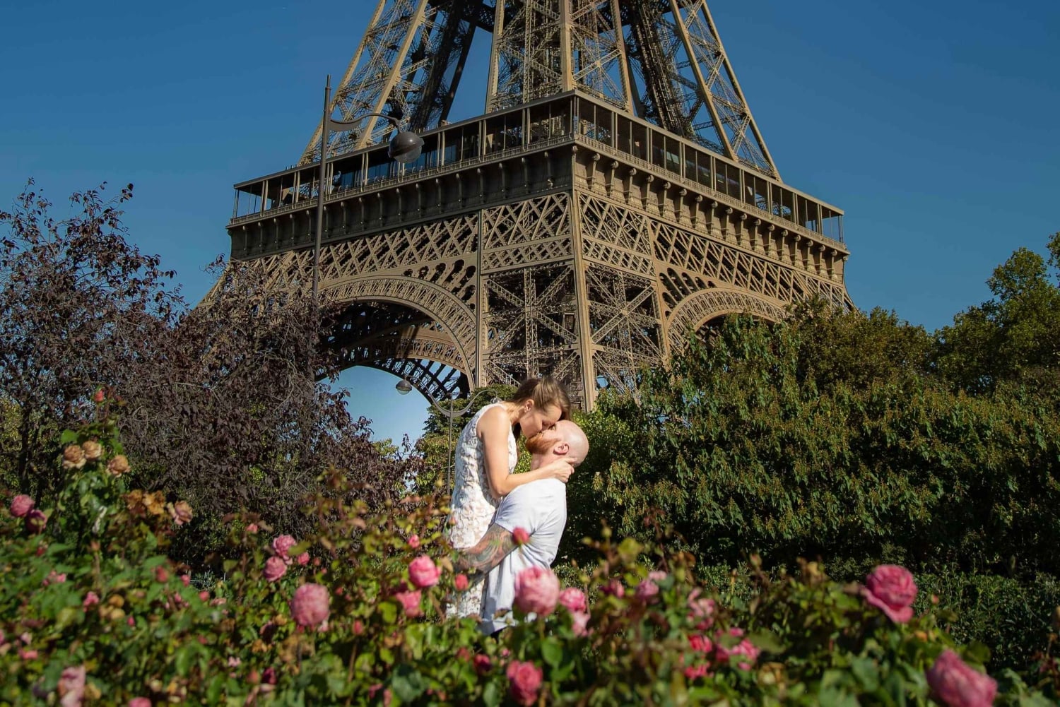 Ceremoni för förnyelse av äktenskapslöften med fotografering - Paris