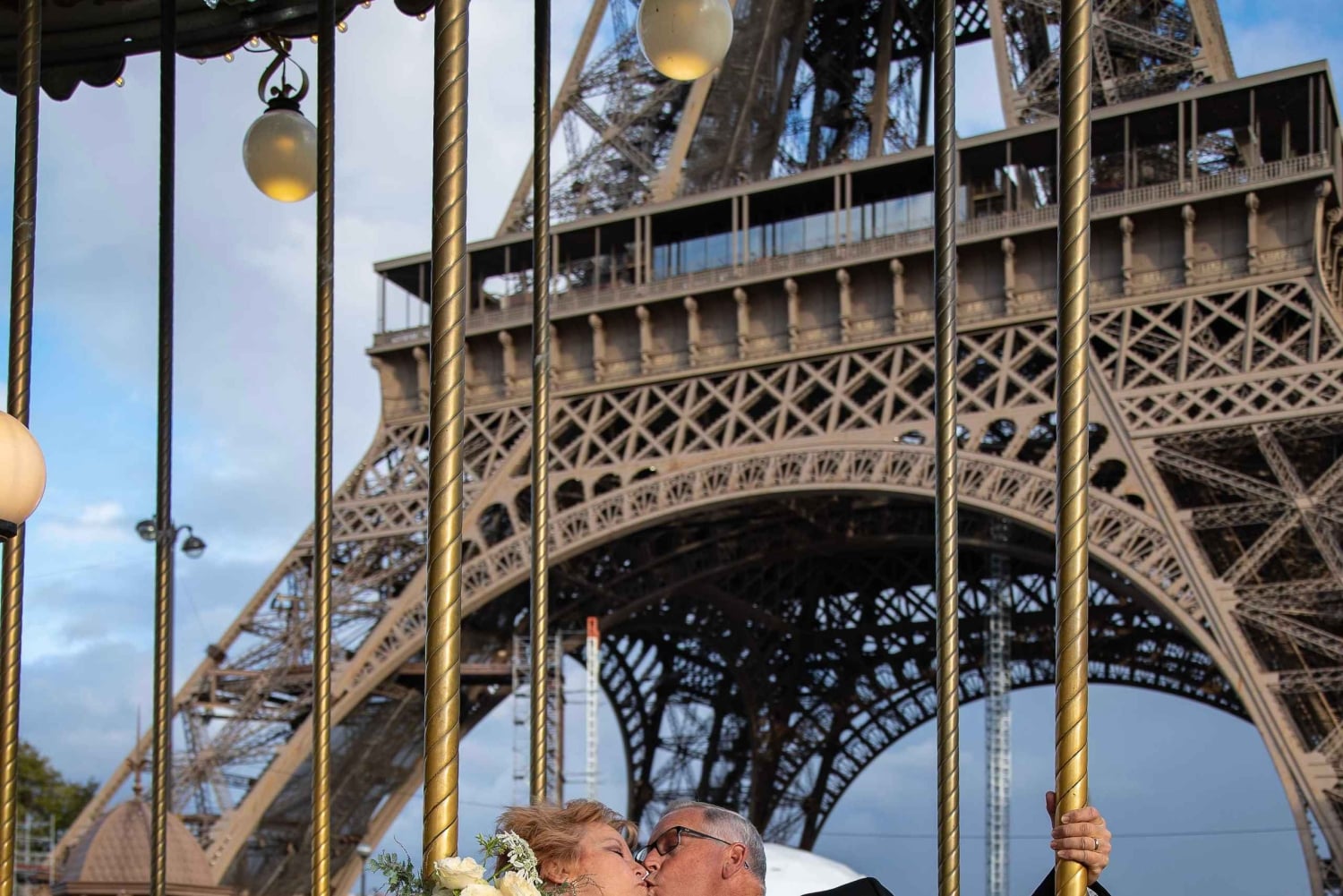 Ceremoni för förnyelse av äktenskapslöften med fotografering - Paris