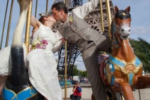 Ceremoni för förnyelse av äktenskapslöften med fotografering - Paris