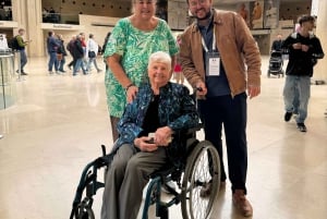 Visite privée du Louvre adaptée aux fauteuils roulants - facile et sans stress