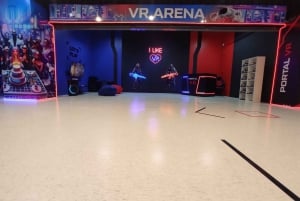 1 hora Portal VR Arena, jogo VR, atração, festa de aniversário