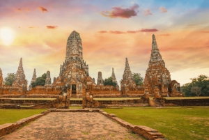 Fra Bangkok: Privat guidet dagstur i Ayutthaya