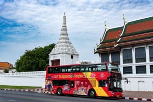 Bangkok: Tour en autobús turístico con paradas libres