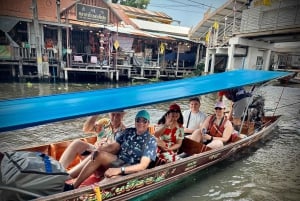 Bangkok: experiencia en el mercado flotante y el mercado del ferrocarril