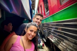 Bangkok: experiencia en el mercado flotante y el mercado del ferrocarril