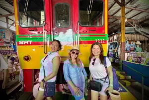 Bangkok: experiencia en el mercado flotante y el mercado del ferrocarril