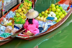 Bangkok: experiencia en el mercado flotante y el mercado del ferrocarril
