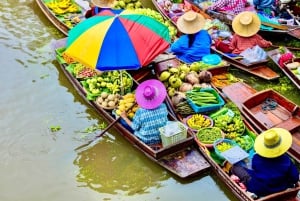 Bangkok: experiencia en el mercado flotante y el mercado del ferrocarril
