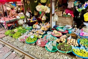 Bangkok: experiencia en el mercado flotante y el mercado del ferrocarril