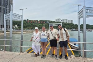 Bangkok: Pattaya Truth Sanctuary Guided Tour & Coral Island