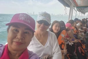 Bangkok: tour guiado al Santuario de la Verdad de Pattaya y a la Isla de los Corales