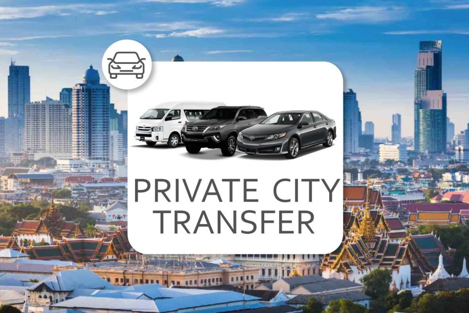 Bangkok: Private City Transfer between Bangkok and Nearby
