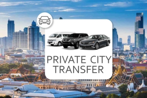 Bangkok: Privé stadstransfer tussen Bangkok en omgeving