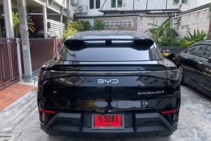Bangkok: Privat luksusbil med profesjonell sjåfør