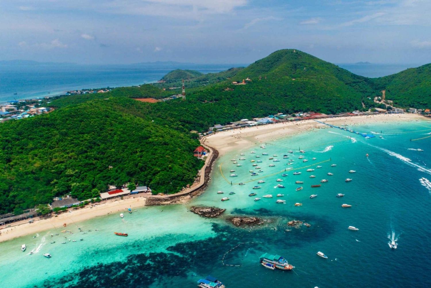 Coral Island-tur med hurtigbåt med indisk lunsj