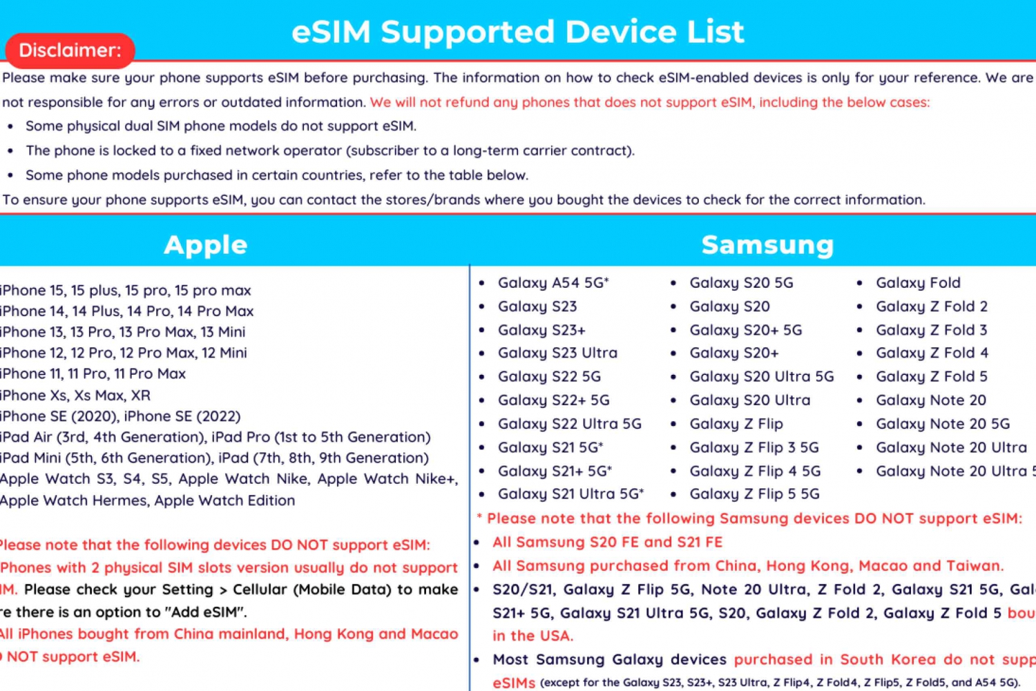 Thailand: eSIM Unlimited Package (include calling + texting)