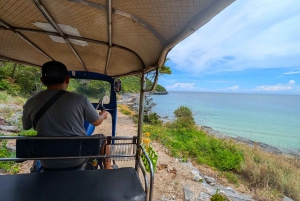 Bangkokista: Tuktuk-kierroksella Koh Sichangin saarella.