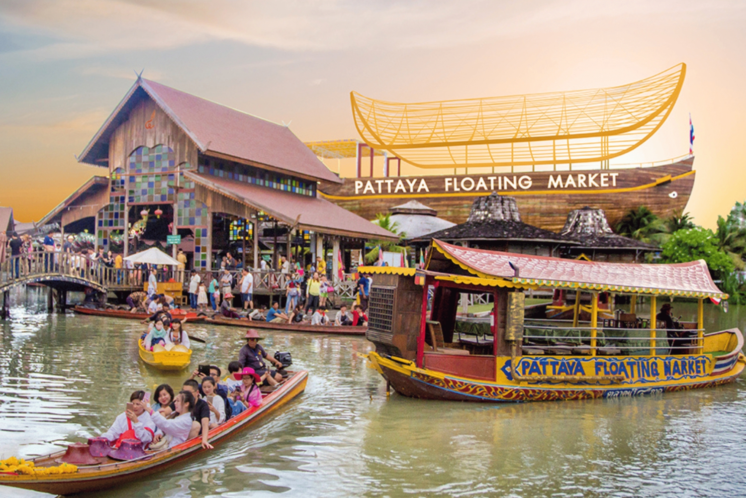 Fra Bangkok: En dags Pattaya-tur (privat tur med sjåfør)