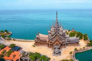 Da Bangkok: Il Santuario della Verità con trasferimento privato