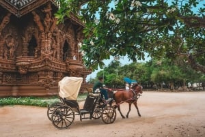 Da Bangkok: Il Santuario della Verità con trasferimento privato