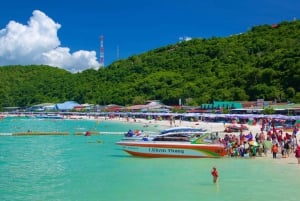 パタヤ発：水上アクティビティ付きのラン島1日ツアー