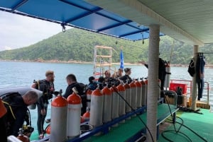 Desde Pattaya: Excursión de snorkel o buceo para principiantes