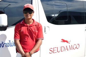 Från Pattaya: Delad transfer med minibuss och färja till Koh Mak